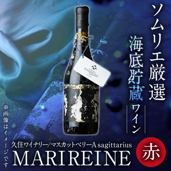 海底貯蔵ワイン 赤 MARIREINE マスカットベリーA sagittarius2022(720ml・1本)久住ワイナリー ワイン 赤ワイン 酒 パーティー マリレーヌ 海底酒 熟成 大分県 佐伯市【FP021】【フルタ酒店】