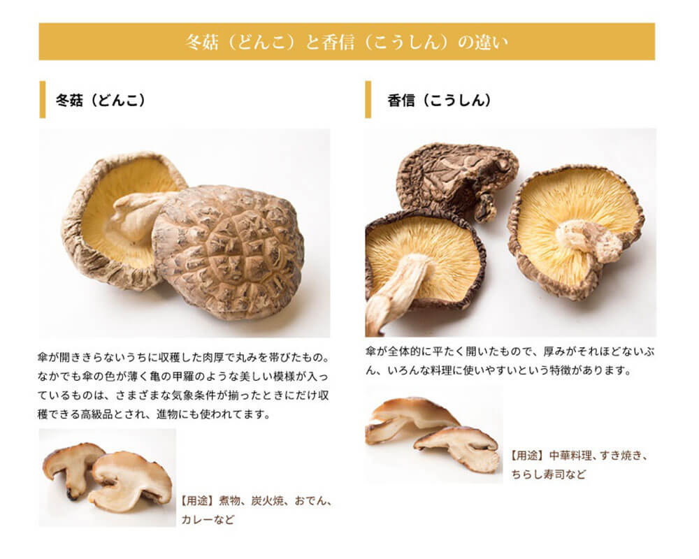 【ふるさと納税】大分県産 どんこ 160g （80g×2袋） 乾しいたけ しいたけ シイタケ どんこ きのこ 干し 国産 九州産 だし 原木 FDN10 送料無料 - 画像3