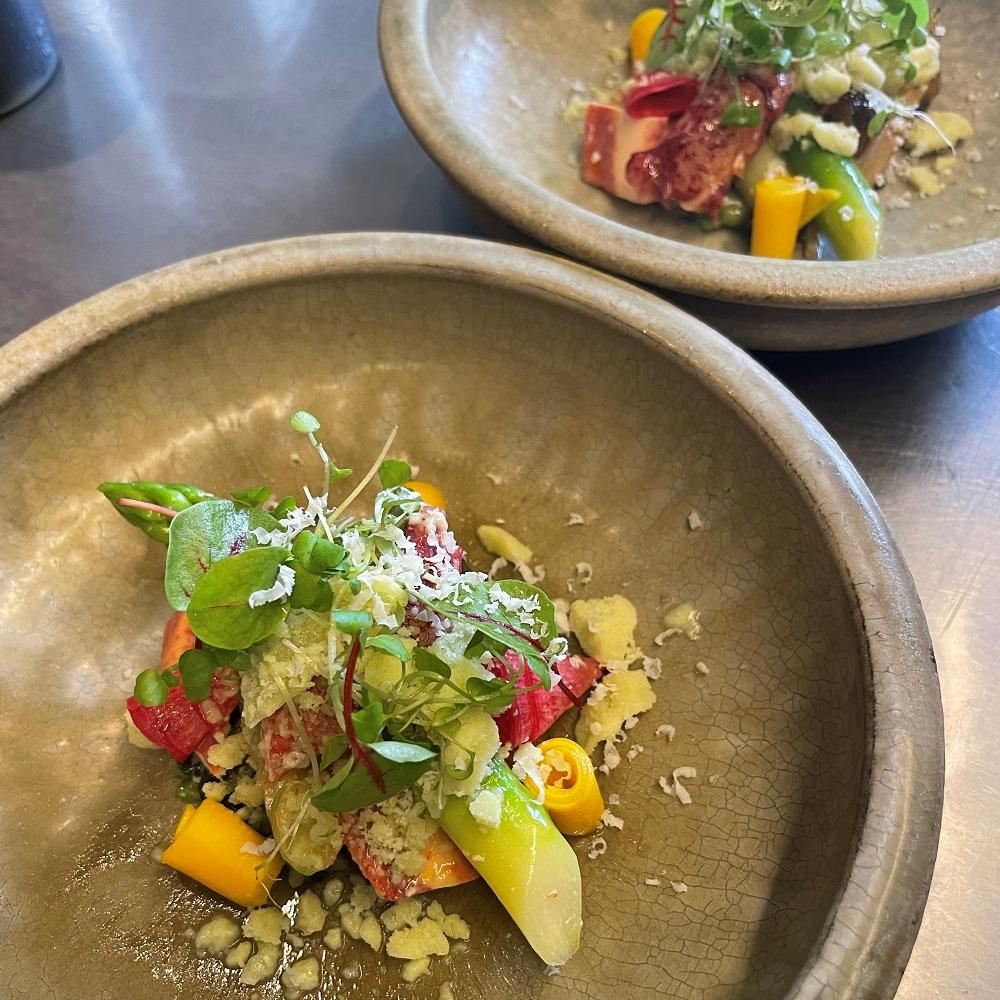 【ふるさと納税】湯布院にあるフランス料理店 La Verveine(ラ・ヴェルヴェンヌ)　ディナーチケット 2名様分 | 湯布院 由布院 由布市 大分県 大分 九州 チケット 食事券 ランチ 食事 料理 ディナー 人気 おすすめ ゆふいん サムネイル2