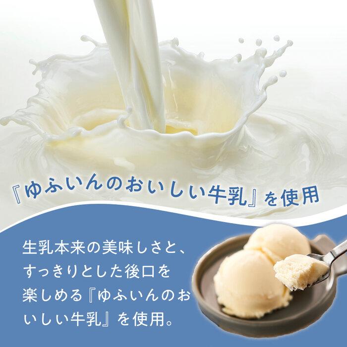 【ふるさと納税】業務用 アイスクリーム バニラ 2L ＜『ゆふいんのおいしい牛乳』使用＞【大容量 家庭用 2リットル】 | バニラ ばにら スイーツ 業務用 大容量 家庭用 アイス あいす アイスクリーム デザート 2リットル お菓子 送料無料 セット 湯布院 由布院 ゆふいん - 画像3