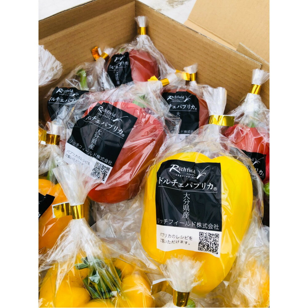【ふるさと納税】ジューシーパプリカ大玉セット (約2～2.5kg) | 野菜 やさい 食品 人気 おすすめ 送料無料 - 画像2