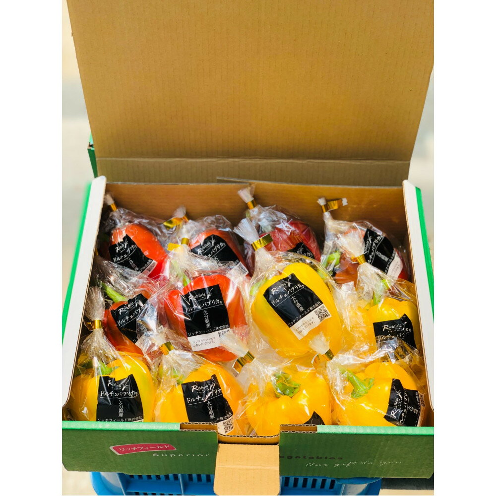 【ふるさと納税】ジューシーパプリカ大玉セット (約2～2.5kg) | 野菜 やさい 食品 人気 おすすめ 送料無料 - 画像3