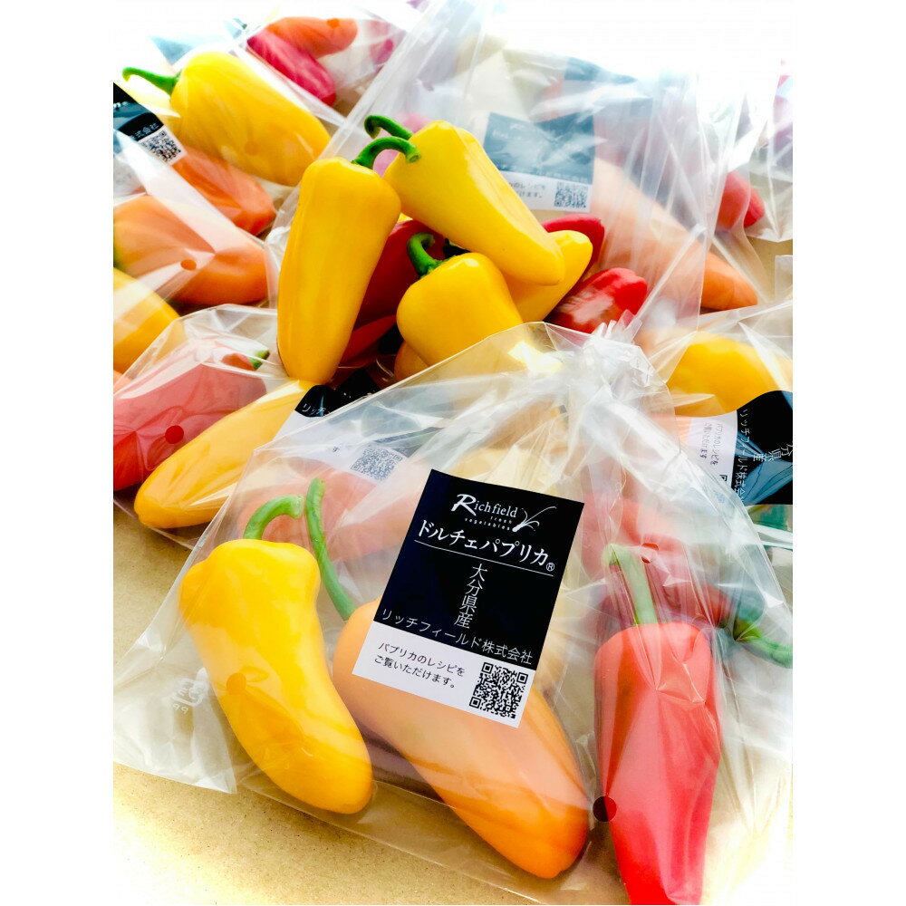 カラフル スナックパプリカ・カラーMIX (1袋約100g) | 野菜 やさい 食品 人気 おすすめ 送料無料