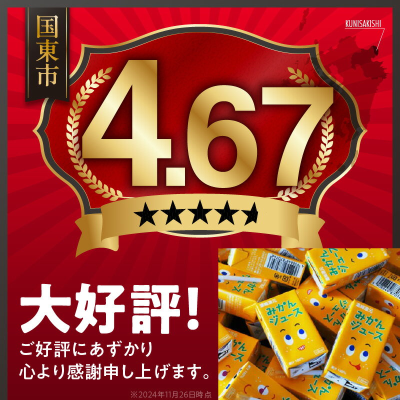 【ふるさと納税】【数量限定】 みかんジュース 125ml × 40本 果汁 100％ 紙パック ジュース 小さなお子様 飲みきりサイズ 温州みかん ビタミンC フルーツジュース ご当地ジュース ストロー付き おすそわけ お出かけ 送料無料 サムネイル2