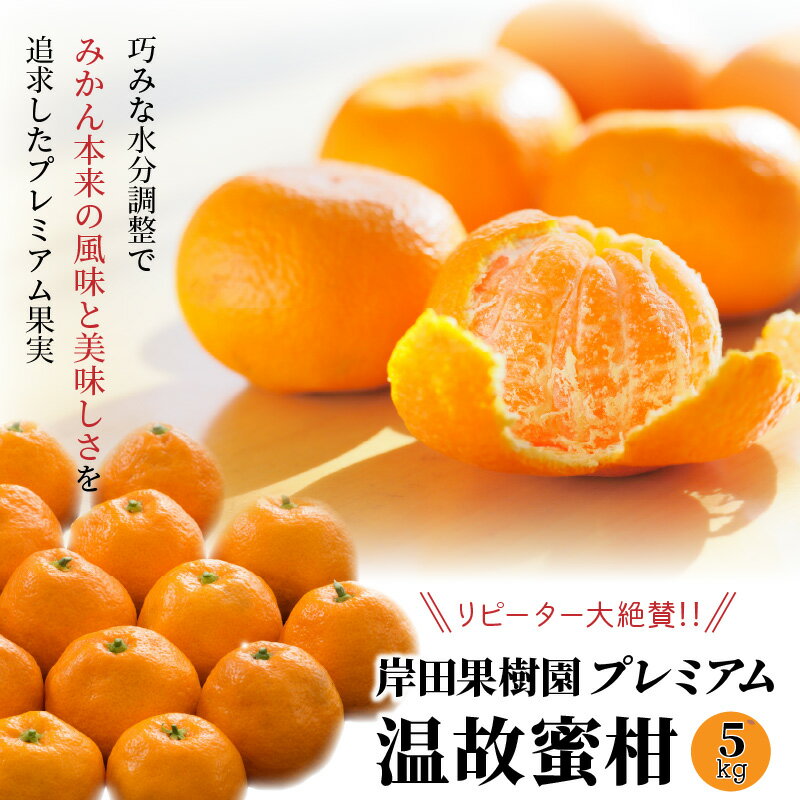 岸田果樹園プレミアム「温故蜜柑」約5kg 家庭用 みかん ミカン 温州みかん