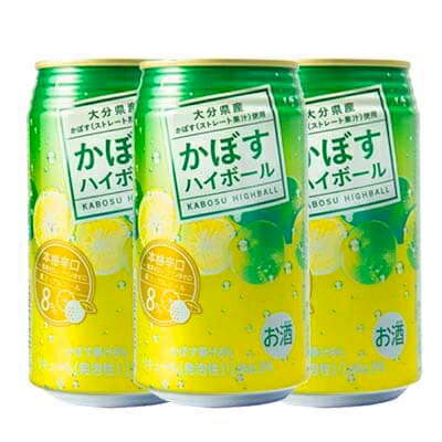【ふるさと納税】かぼすハイボール缶340ml(24本) AG25【1085239】 サムネイル3