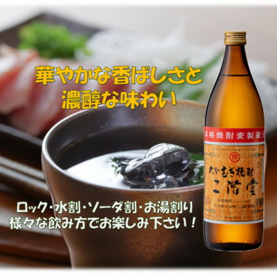 【ふるさと納税】大分むぎ焼酎　二階堂25度(900ml)6本セット【1540444】 サムネイル2