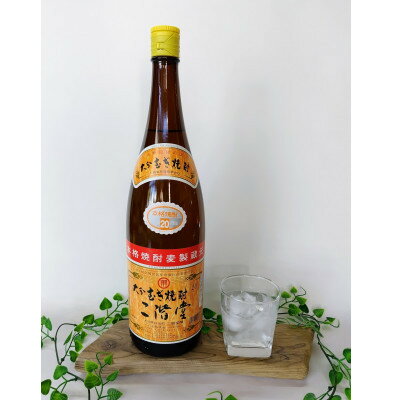 【ふるさと納税】【毎月定期便】大分むぎ焼酎　二階堂20度(1800ml)2本セット全6回【4055300】 サムネイル2