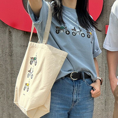 【ふるさと納税】GORILLA-SIMPLE トートバッグ【ナチュラル】【1664559】 サムネイル3