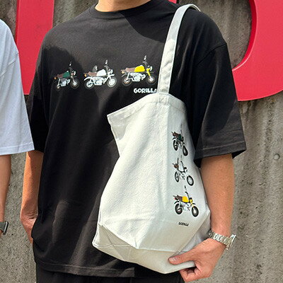 【ふるさと納税】GORILLA-SIMPLE トートバッグ【グレー】【1664560】 サムネイル3