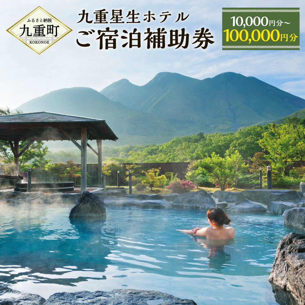 九重星生ホテル ご宿泊補助券 1万円分～10万円分 1枚1万円 トラベルクーポン 旅行券 クーポン チケット トラベルチケット 国内旅行 ホテル 宿泊 宿泊券 宿泊利用券 旅行 温泉 観光 ギフト プレゼント 贈り物 九重町 送料無料