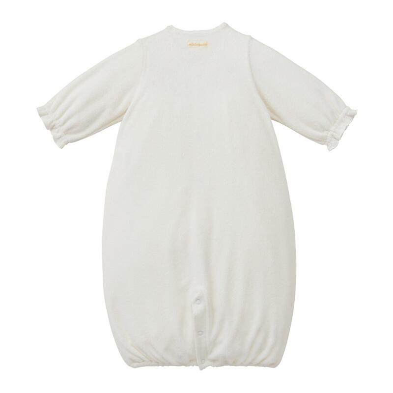 【ふるさと納税】 ミキハウス ストレッチパイル ツーウェイオール ベビー服 ベビー ベビー用品 赤ちゃん 新生児 パイル素材 吸水性 ツーウェイオール カバーオール ツーウェイドレス サムネイル2