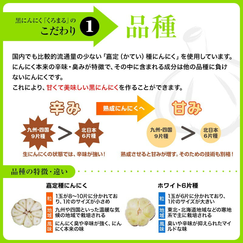 【ふるさと納税】宮崎熟成 黒にんにく・くろまる30粒入り 3袋セット 無添加 無着色 エムファームランド 太陽の恵み 嘉定種にんにく 野菜 そのまま 袋 安心 安全 宮崎県 宮崎市 送料無料 - 画像3