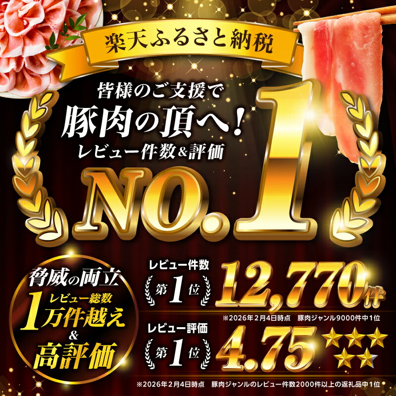 【ふるさと納税】【総合1位・ジャンル1位】【内容量・発送時期が選べる】大満足豚肉ロースバラエティセット 4.5kg 2.1kg 豚肉 肉 お肉 精肉 豚 豚肉セット 食べ比べ セット 切り落とし ロース 肩ロース スライス ミンチ ハンバーグ 国産 訳あり ストック 小分け パック 人気 - 画像2