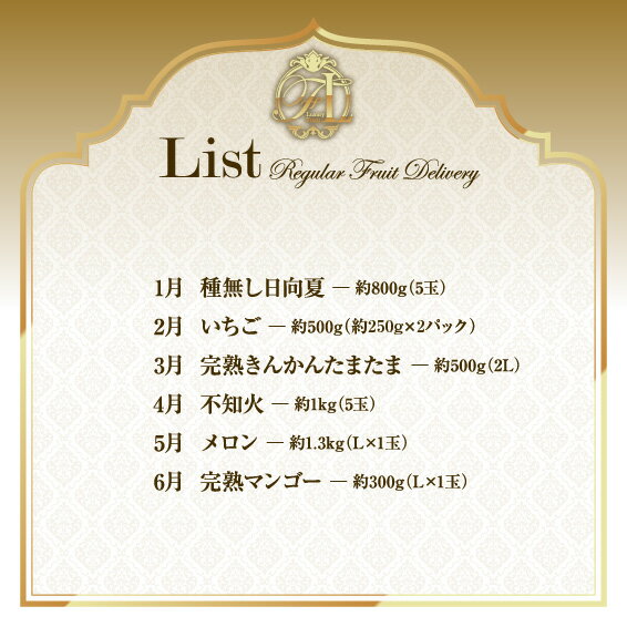 【ふるさと納税】《2026年発送先行予約》【数量・期間限定】旬のくだもの食べきり定期便 果物 フルーツ 定期便 日向夏 いちご きんかん 不知火 メロン マンゴー 種無し日向夏 完熟きんかんたまたま 完熟マンゴー 旬 季節 旬の果物 季節の果物 グルメ 宮崎県 宮崎市 サムネイル3