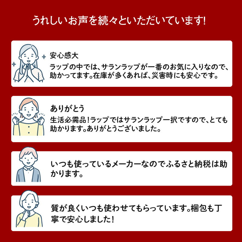 【ふるさと納税】旭化成 サランラップ 22cm × 50m 30本 セット 選べる 発送時期 業務用 プロ使用 冷凍 保存 バリア性 耐冷温度 -60℃ 耐熱温度 140℃ 耐冷性 耐熱性 新鮮 鮮度 密着 ラップ 切りやすい 裂けにくい 消耗品 台所 日用品 キッチン用品 宮崎県 延岡市 送料無料 - 画像3