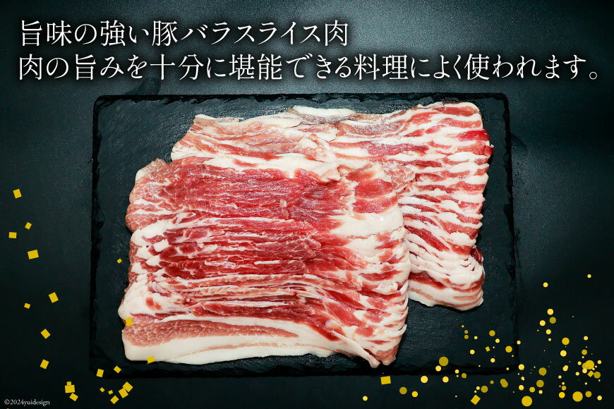 【ふるさと納税】 豚肉 豚バラ スライス 300g×5袋 計1.5kg [甲斐精肉店 宮崎県 日向市 452060535] しゃぶしゃぶ 小分け 真空パック 冷凍 肉 お肉 豚 バラ肉 宮崎 国産 サムネイル3