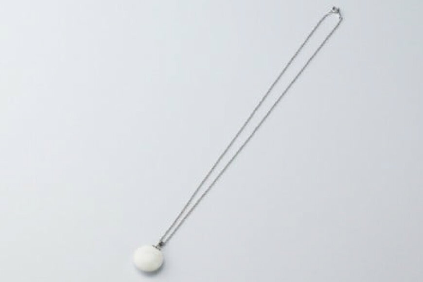 【ふるさと納税】 日向特製はまぐり碁石ペンダント [ミツイシ(黒木碁石店) 宮崎県 日向市 452060830] サムネイル3