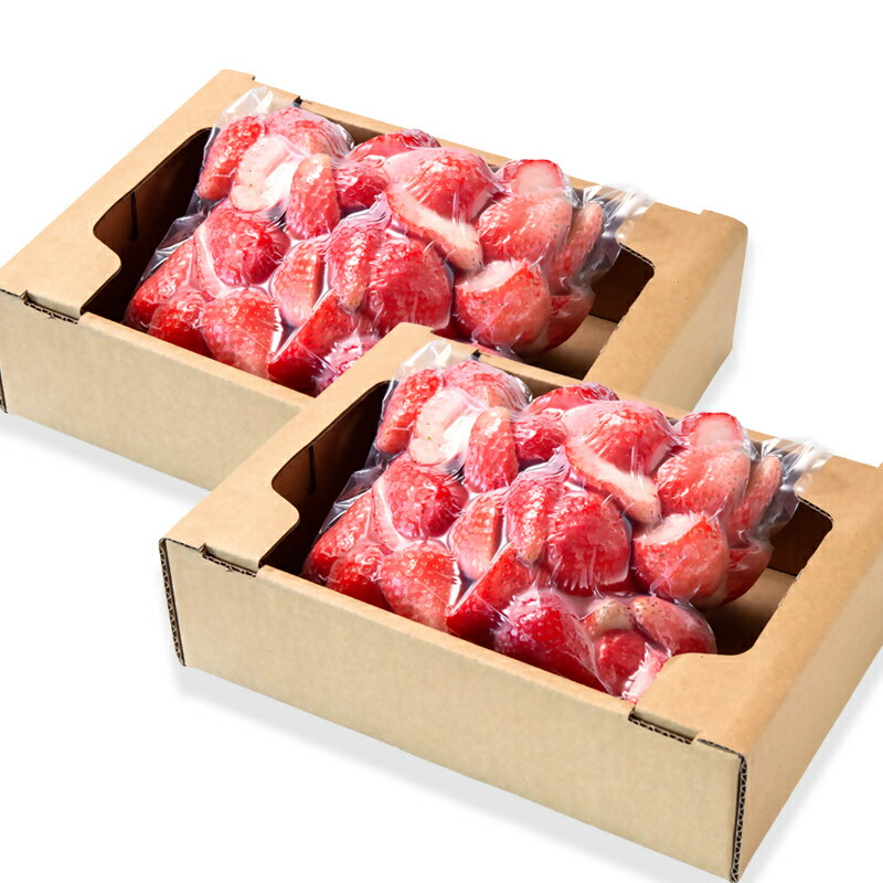 【ふるさと納税】「訳あり」苺大野屋 厳選 完熟「冷凍」いちご「やよいひめ」1.6kg（800g×2） 冷凍 宮崎 西都市 苺 果物 フルーツ＜1.2-67＞ サムネイル2