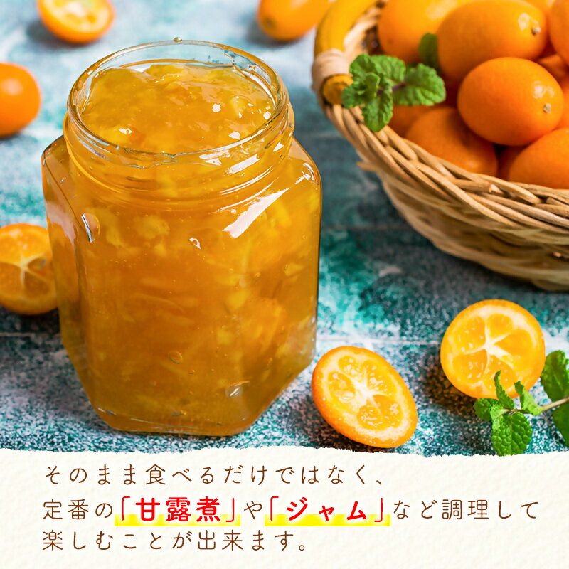 【ふるさと納税】宮崎完熟金柑3kg（3L～L）【先行予約】西都市特産品【数量限定】＜1.2-41＞ 果物 フルーツ サムネイル3