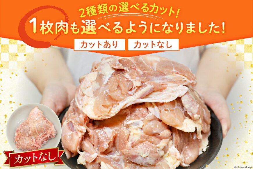 【ふるさと納税】 鶏肉 選べる カット 内容量 発送回数 若鶏 もも 切身 小分け 250g 8p or 12p 3回 6回 12回 定期便 計 2kg 〜 総計 36kg [九州児湯フーズ 宮崎県 美郷町 31aj0046] セット 肉 鶏肉 宮崎県産 便利 大人気 鶏 パラパラ IQF 鶏もも 冷凍 国産 もも肉 カット済 サムネイル2
