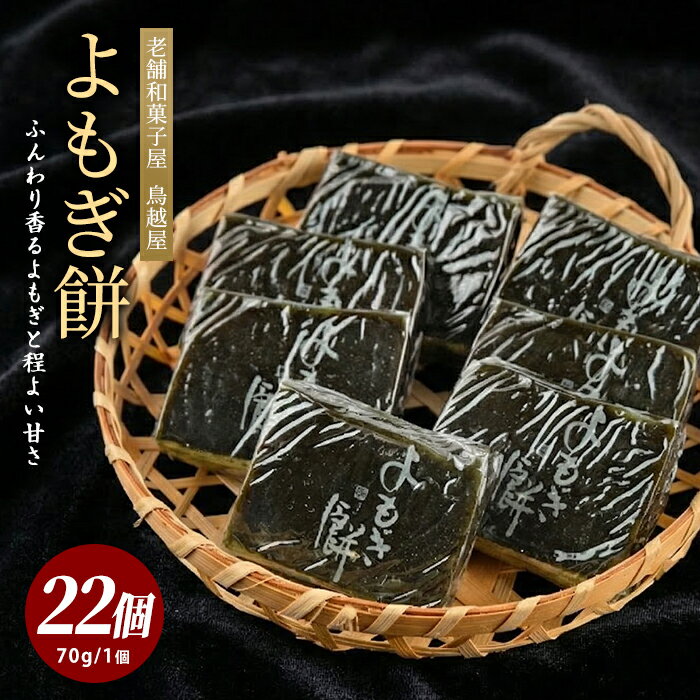 南薩指宿の郷土菓子「よもぎ餅」詰合せセット(計22個) 和菓子 お菓子 お茶請け 詰め合わせ 個包装 よもぎ餅 お取り寄せ 冷凍 【鳥越屋】