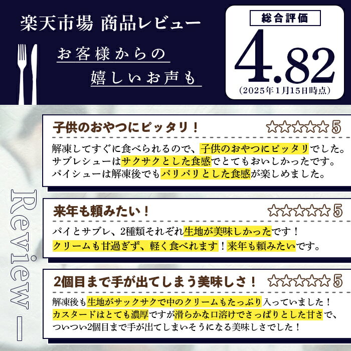 【ふるさと納税】＼累計100万個突破！／＜個数を選べる＞薩摩77万石溶岩サブレシュー&パイシュー(合計6個～48個) 洋菓子 菓子 スイーツ デザート お取り寄せ お取り寄せスイーツ パイ シュークリーム 冷凍 冷凍配送 ギフト 手作り【青山じゅあん】 サムネイル3