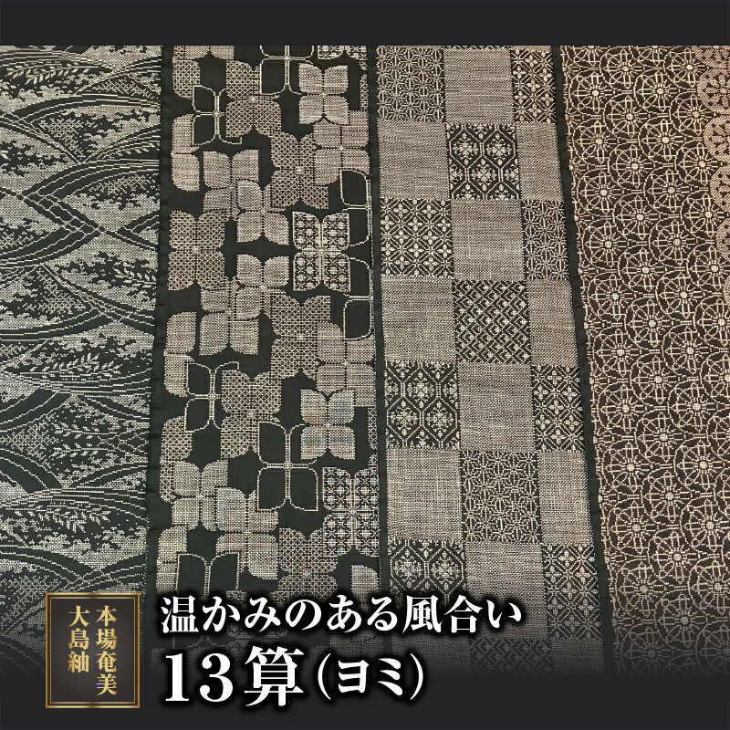 【本場奄美大島紬】本場奄美大島紬 大島紬 紬 反物 女物 女性 レディース 高級品 伝統工芸品 着物 和装 手織り 泥染 正絹 絹100％ 未仕立 藍