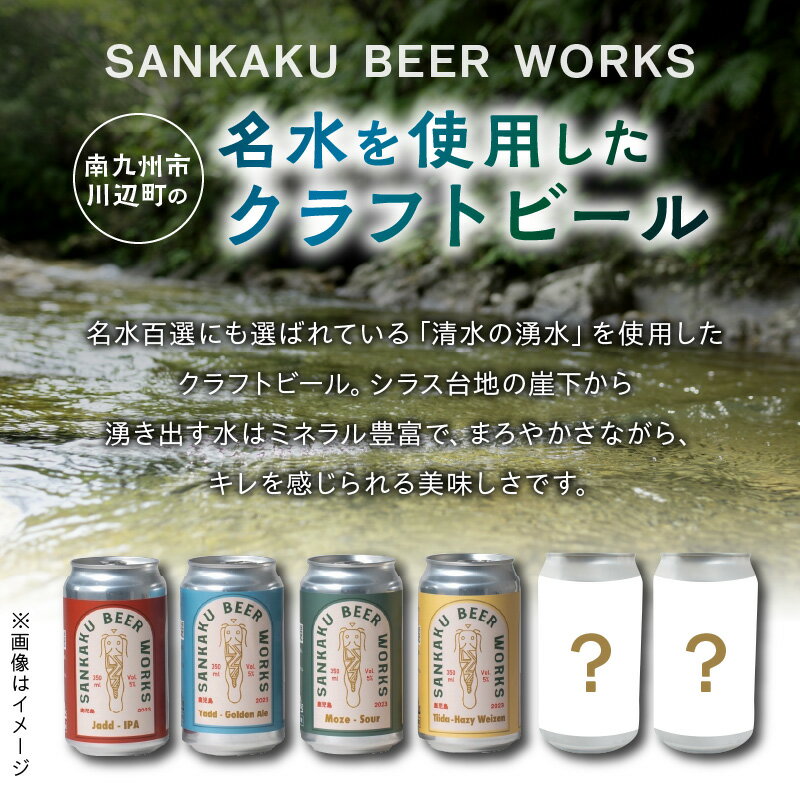 【ふるさと納税】【全6回】Sankaku Beer Works クラフトビール定期便 サムネイル3