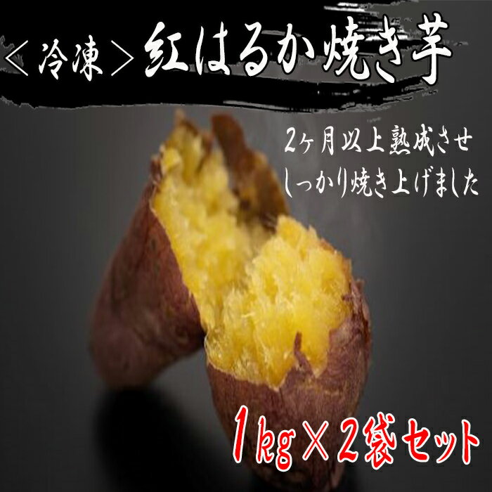 【1週間以内発送】鹿児島県産 紅はるか使用 冷凍焼きいも 1kg×2袋| 大崎町 特産品 お取り寄せ さつまいも べにはるか サツマイモ さつま芋 冷凍焼き芋 冷凍焼きいも 冷凍芋 焼き芋 やきいも 焼きいも 大崎 グルメ ご当地 冷凍 焼芋 冷凍さつまいも