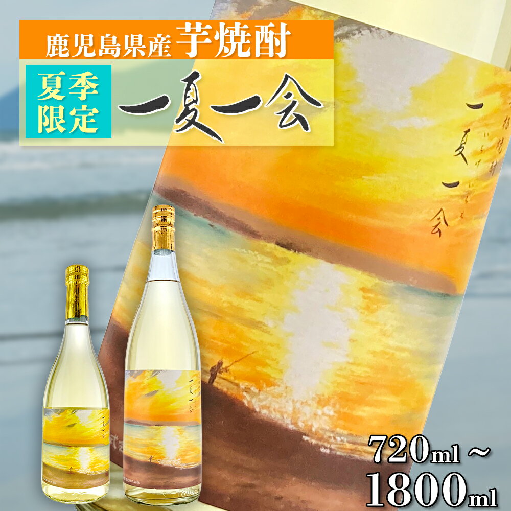 天星酒造「 一夏一会 」 いちげいちえ 2025ver | 芋焼酎 いも焼酎 焼酎 ロック 芋 イモ 限定 夏限定 酒 お酒 さけ おさけ 美味しい 取り寄せ 九州 お土産 特産 鹿児島県大崎町