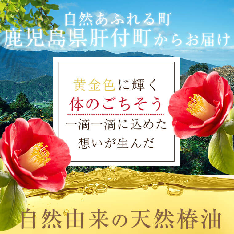 【ふるさと納税】＜先行予約受付中！2025年11月下旬頃より準備が整い次第順次発送＞鹿児島県肝付町産椿オイル(120cc×2本) 鹿児島 国産 椿油 つばき油 ツバキオイル ヘアオイル ネイルオイル 天然 国産 食用油 調味料 天ぷら ギフト プレゼント お中元 お歳暮【横山砕石】 サムネイル2