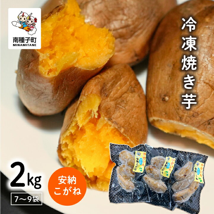 《 プレミアム 》 安納芋 冷凍 焼き芋 安納こがね 約 2kg 冷凍 小分け 7〜9袋 幻 安納いも スイーツ お菓子 焼きいも 芋 2キロ デザート おやつ 種子島産 お取り寄せ 人気 おすすめ ギフト 返礼品 南種子町 鹿児島 かごしま 【観光物産館トンミー市場】