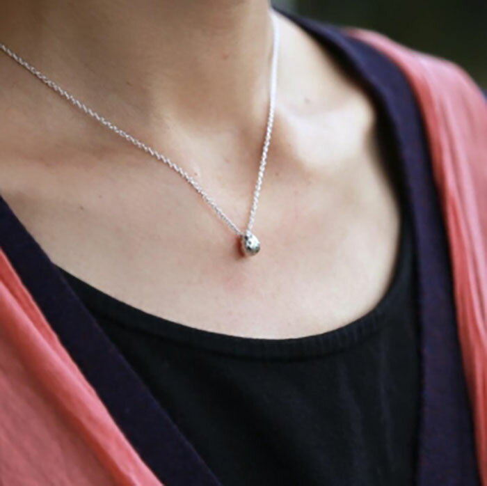 【ふるさと納税】雨上がり ー水滴ー（ネックレス）【受注制作】 サムネイル2