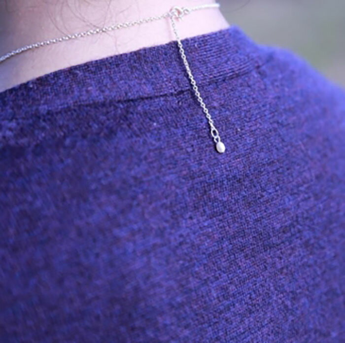 【ふるさと納税】雨上がり ー水滴ー（ネックレス）【受注制作】 サムネイル3