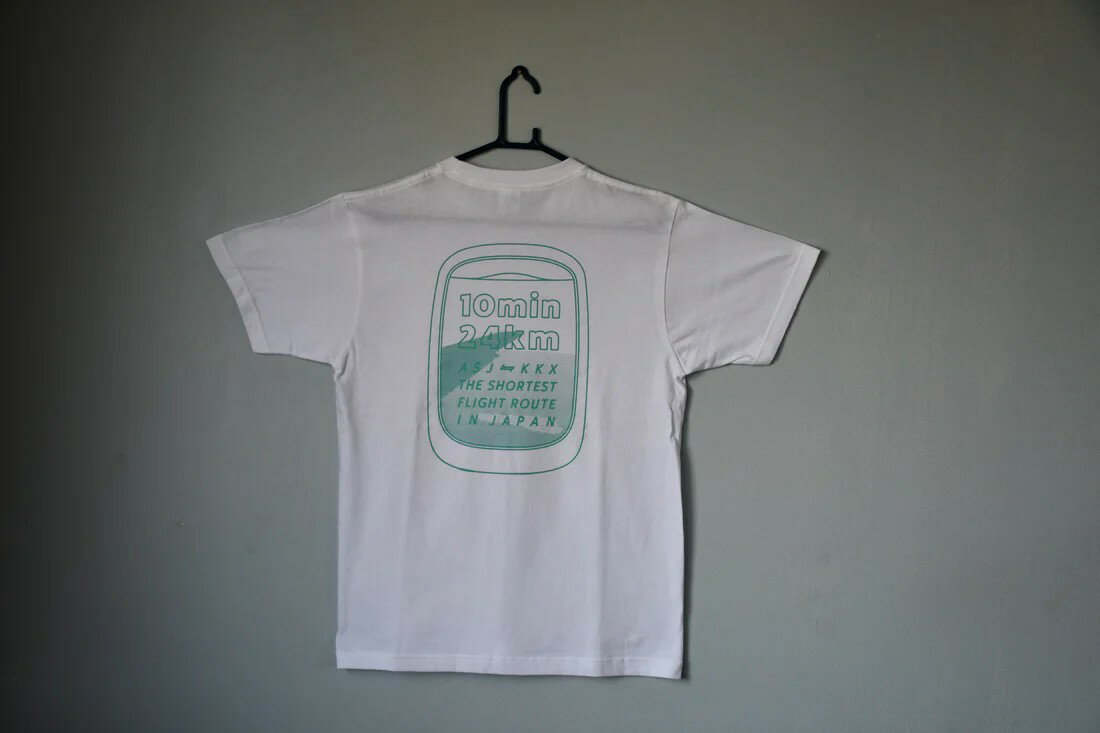 【ふるさと納税】日本で最も短い航路Tシャツ　1枚 サムネイル3