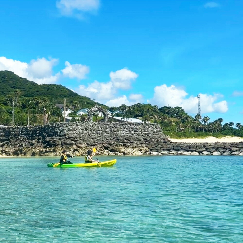 【ふるさと納税】徳之島 天城町 ペアカヤックレンタルチケット 利用券 マリンアクティビティ マリンスポーツ マリンレジャー アウトドア 体験 観光 与名間ビーチ 送料無料 楽天スーパーSALE 9月開催 サムネイル3