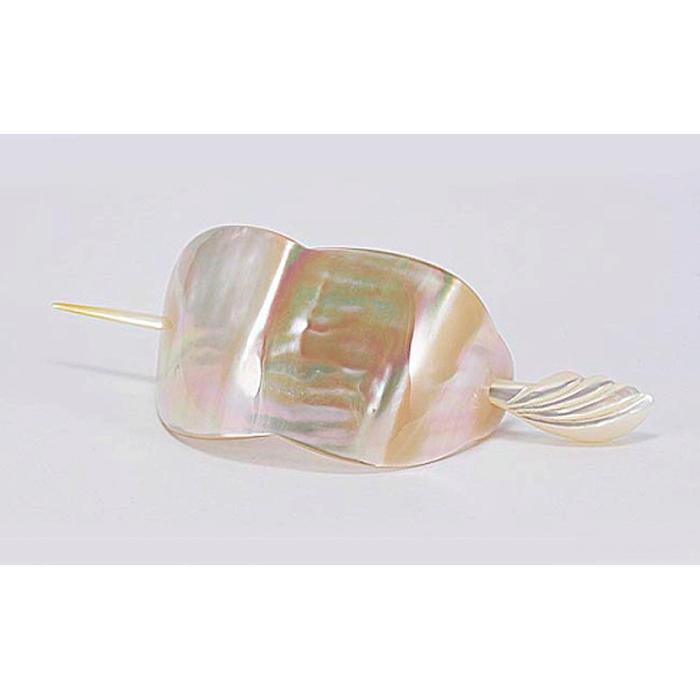 夜光貝と白蝶貝を素材にした「かんざし」貝工房かざはな【KS-3】