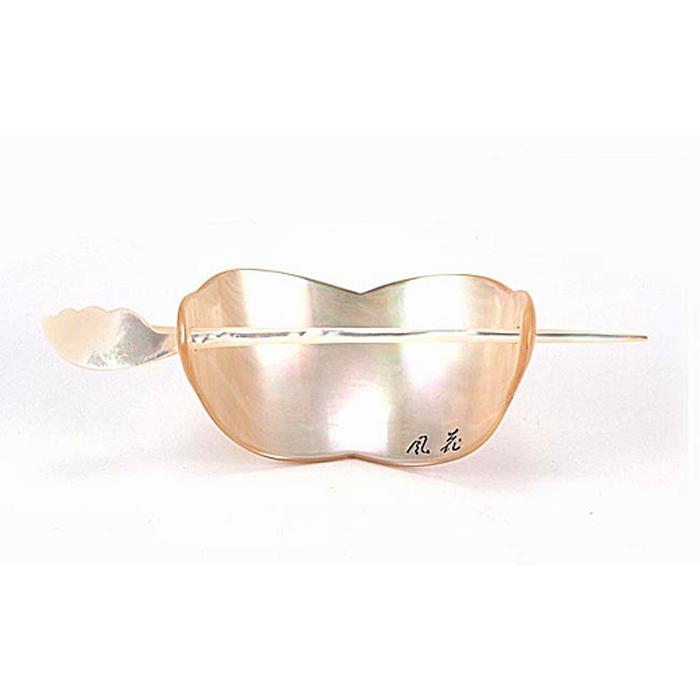 【ふるさと納税】夜光貝と白蝶貝を素材にした「かんざし」貝工房かざはな【KS-3】 サムネイル2