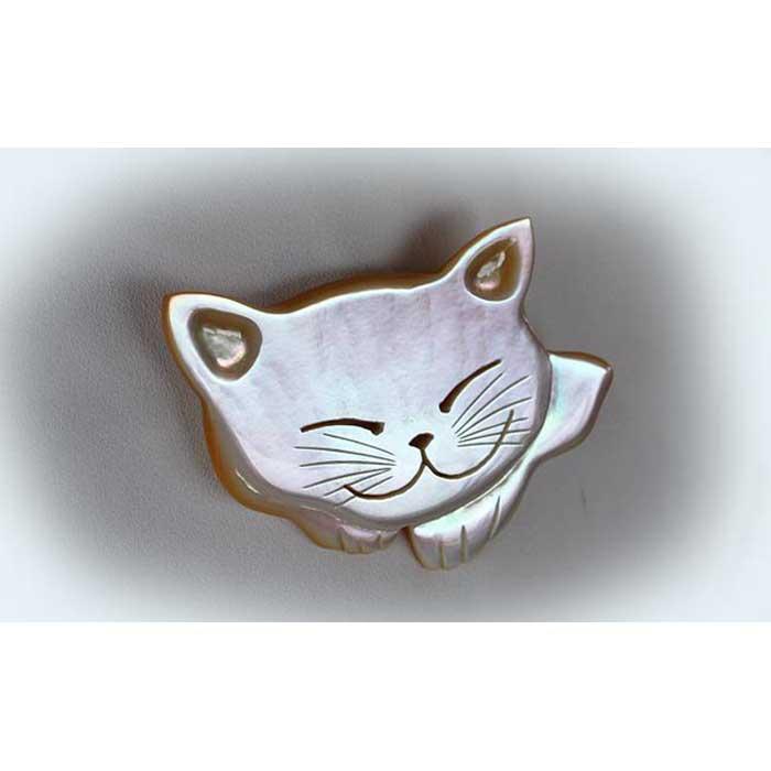 【ふるさと納税】白蝶貝を素材にした「ブローチ」貝工房かざはな【BN-3】 サムネイル3