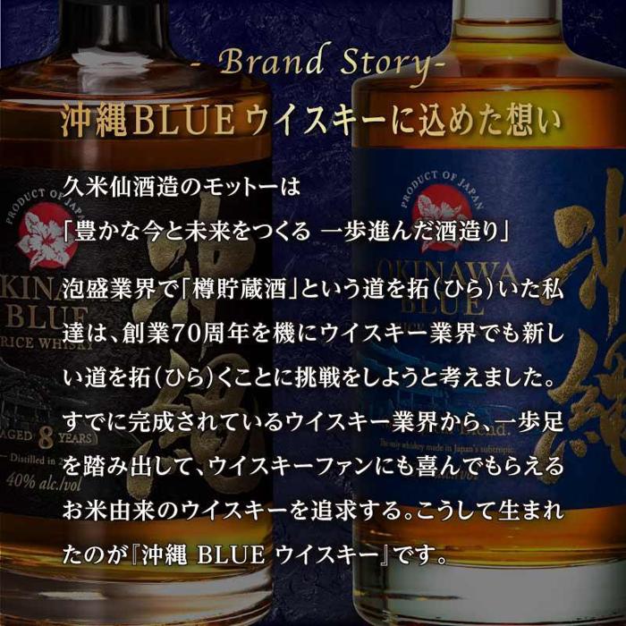 【ふるさと納税】3本セット 40,43,50度 各100ml OKINAWA ISLAND BLUE Premium Selection | 那覇市 お酒 焼酎 セット 人気 ギフト プレミアム 飲み比べ 沖縄 地酒 高級 サムネイル2