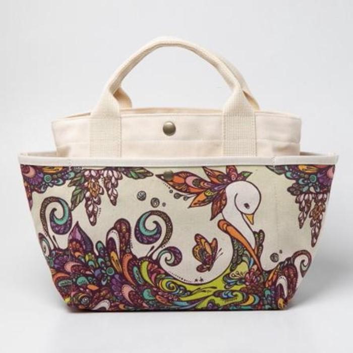 琉球帆布 お散歩バッグ | 沖縄　那覇市　ファッション カバン 手提げ ショルダーバッグ ワンショルダー ポーチ 人気 手作り 帆布