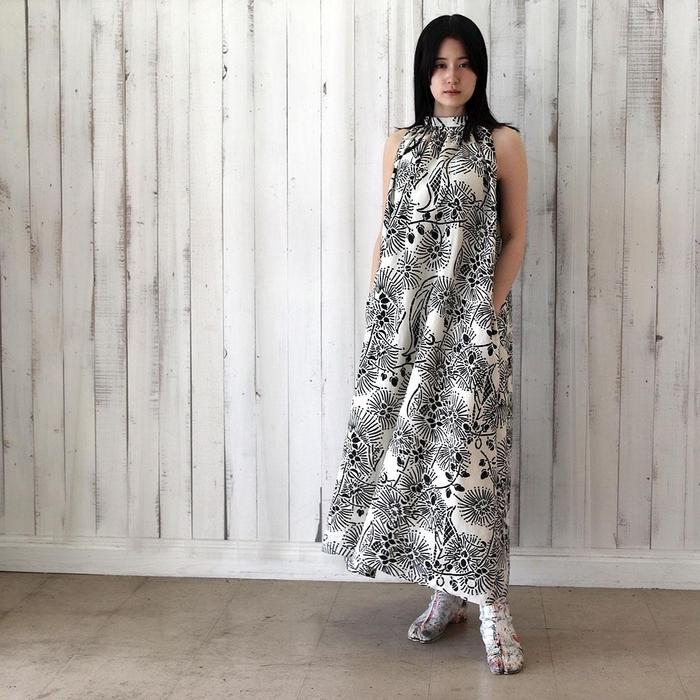 【ふるさと納税】琉球紅型の「柄」から生まれたアメリカンスリーブ（セミオーダー商品） | 沖縄　那覇市　ファッション 服 トップス 衣料 人気 小物琉球 紅型 柄 カジュアル 伝統工芸 サムネイル2