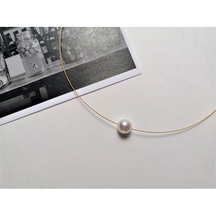 【ふるさと納税】高品質アコヤパールオメガペンダント | 沖縄 那覇市ファッション アクセサリー ペンダント アコヤ 真珠 カジュアル パールジュエリー サムネイル2