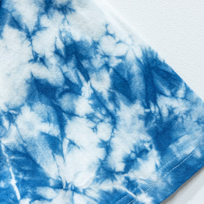 【ふるさと納税】【石垣島の藍染工房】Tシャツ【カラー:マダラ】【サイズ:Sサイズ】KB-155-1 サムネイル3