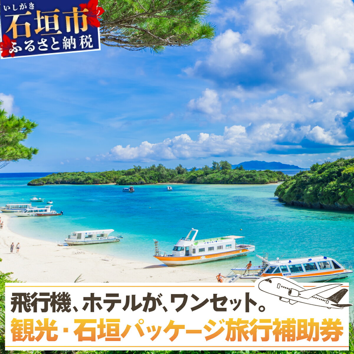【石垣市】 石垣パッケージ旅行補助券 |旅行 観光 高級 ホテル 宿 宿泊 クーポン チケット 旅行券 宿泊券 トラベルクーポン 電子クーポン 予約 沖縄県 沖縄 石垣市 石垣島 石垣 人気 飛行機 レンタカー アクティビティ 沖縄ツーリスト　OTI-01