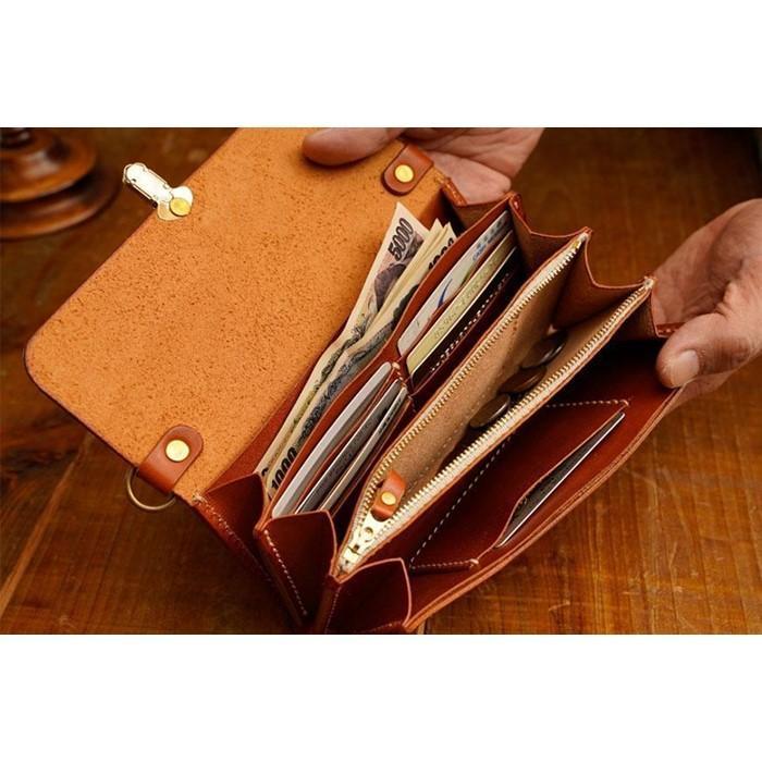 【ふるさと納税】【レザーベース】BAGウォレット サムネイル2