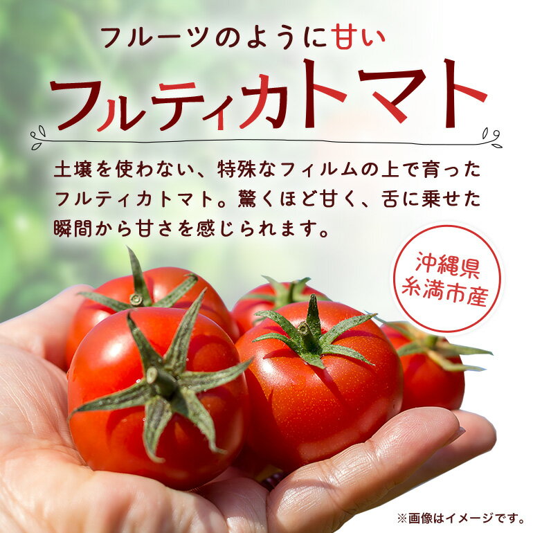 【ふるさと納税】クボタファーム 糸満産 フルティカトマト 約 1.8kg ( 150g × 12p入り) トマト ミニトマト 12パック フルティカ フルーツ 甘い 沖縄 野菜 濃い味 中玉トマト リコピン ビタミンC 産地直送 農園直送 プチトマト 沖縄県 糸満市 送料無料 - 画像2