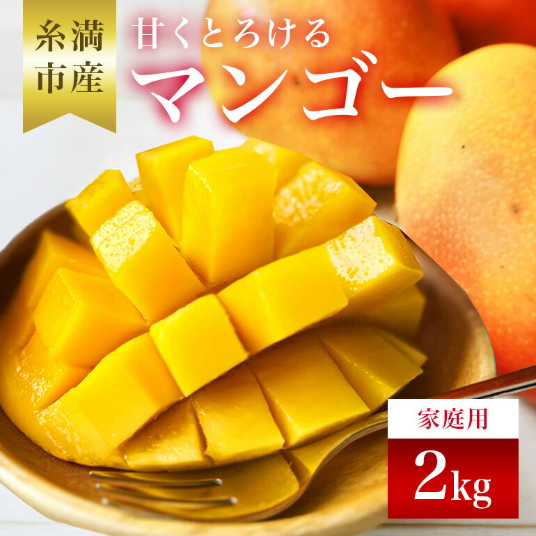 【 先行予約 2026年 発送 】 訳あり 沖縄県 糸満産 かねよし マンゴー アーウィンマンゴー 2kg 訳アリ 訳あり品 沖縄県産 アップルマンゴー 国産 完熟マンゴー 果物 くだもの フルーツ 完熟 夏 特産品 沖縄 産地直送 農家直送 甘い 濃厚 糸満市 送料無料