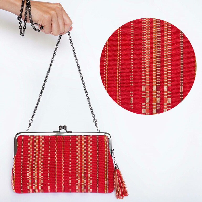 【ふるさと納税】shuriori minibag　赤 沖縄県 糸満市 送料無料 サムネイル2